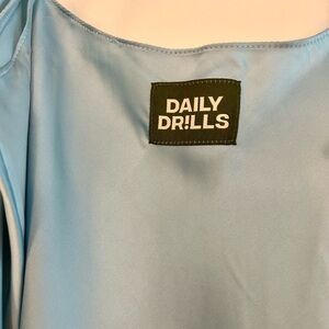NEW - Daily Drills Blue Silkys -Small. Never worn